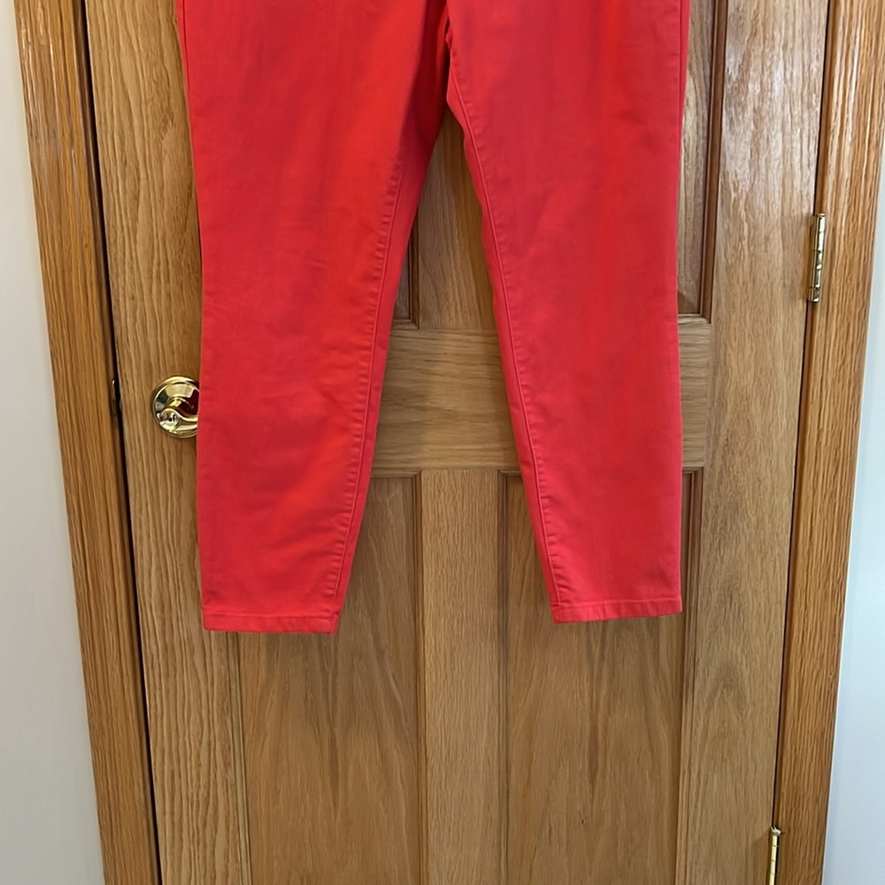 Christopher & Banks - Signature Slimming Orange Jeans - Pants - Size 12 - Picture 4 of 14